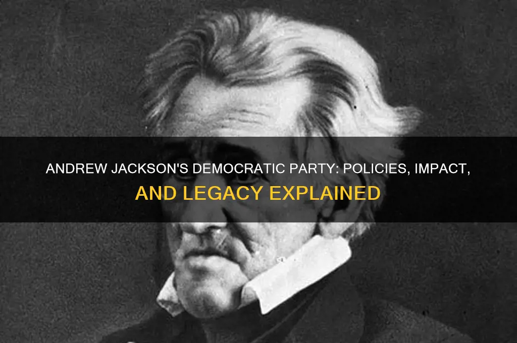 what did andrew jackson