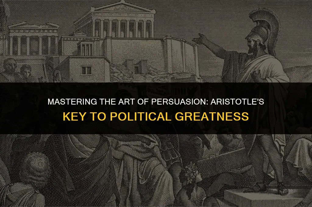 what did aristotle see as the most important political skill