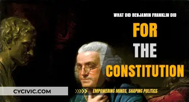 Benjamin Franklin's Influence on the US Constitution