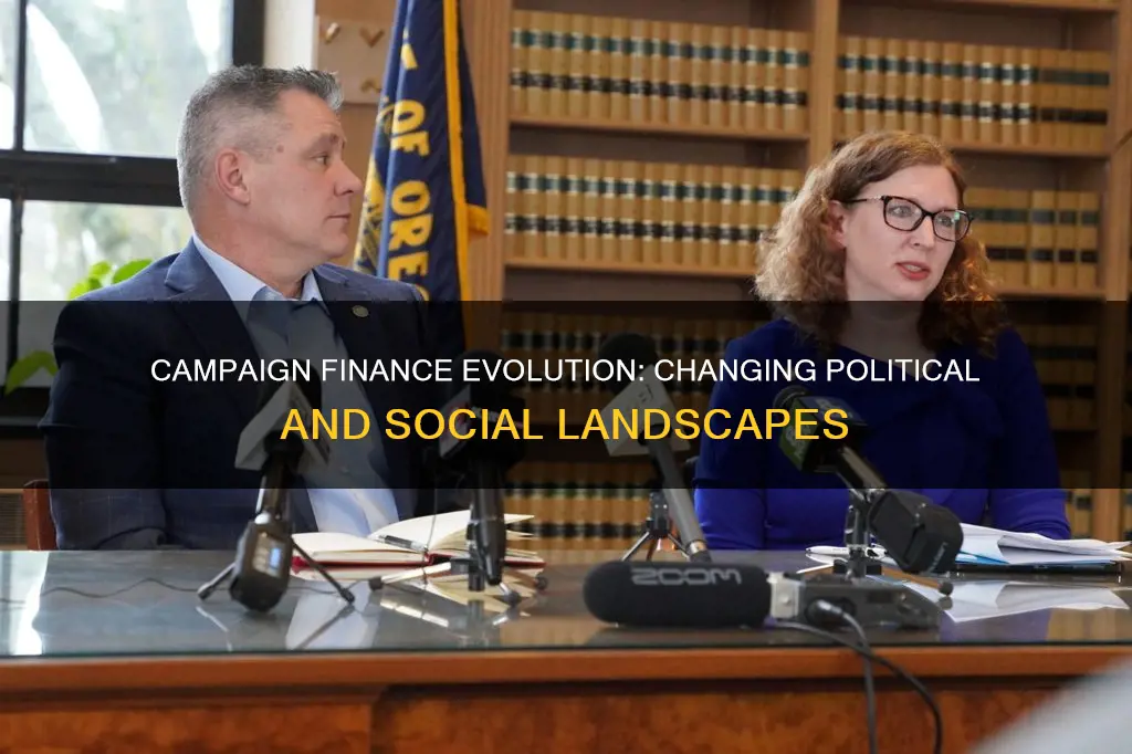 what did campaign finance change