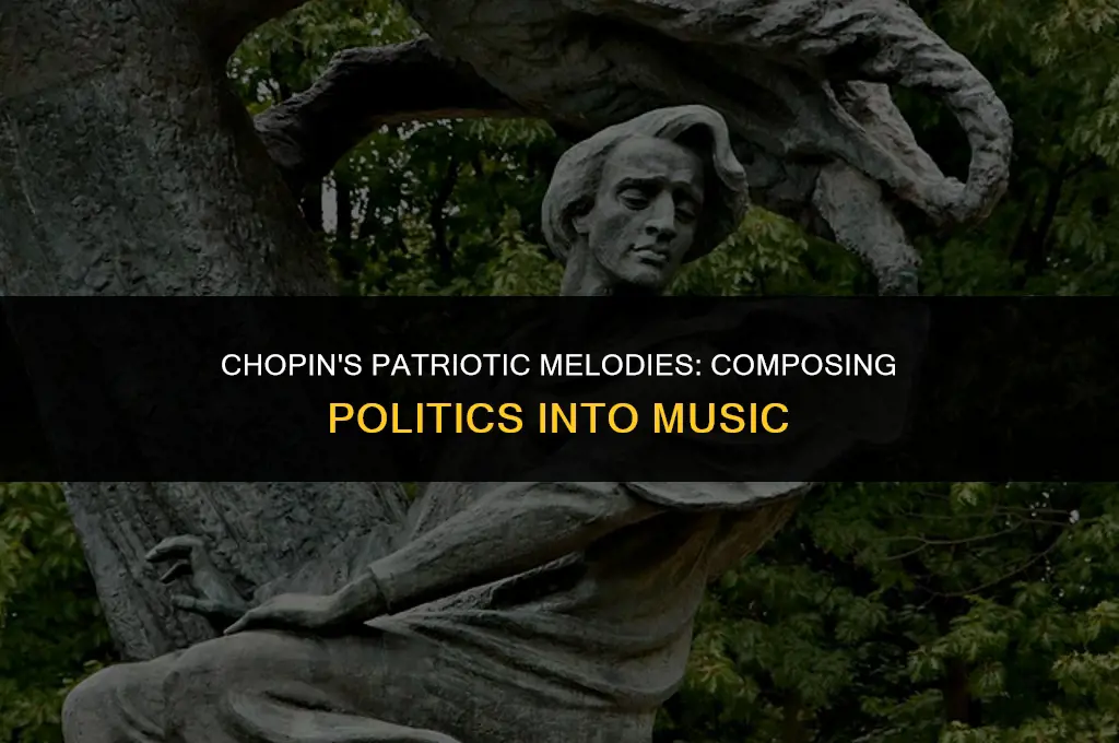 what did chopin compose to show his political views