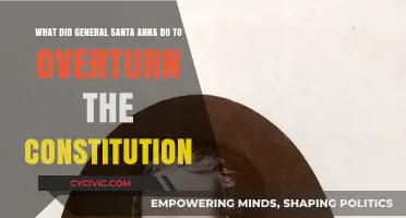Santa Anna's Power Grab: Constitution Overturned