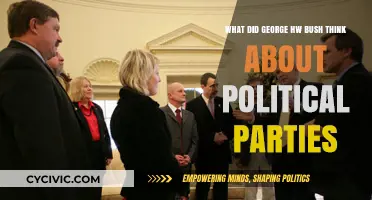 George H.W. Bush's Perspective on Political Parties: Unity vs. Division