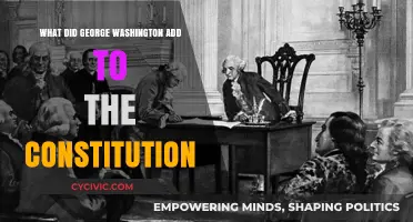 George Washington's Legacy: Constitution Amendments