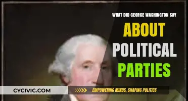 George Washington's Warning: The Dangers of Political Parties