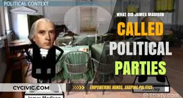 James Madison's View: The Label He Gave to Political Parties