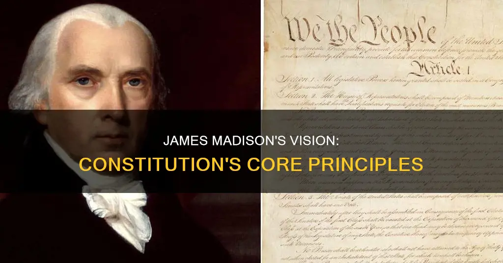 what did james madison want to put into the constitution