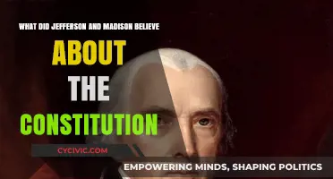 Jefferson & Madison's Constitutional Beliefs: A Dynamic Duo's Vision