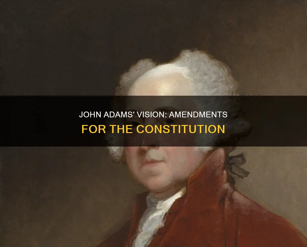 what did john adams want to add to the constitution