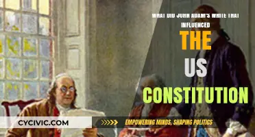 John Adams' Influence: Words that Shaped the US Constitution