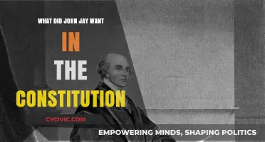 John Jay's Vision: His Constitutional Ambitions