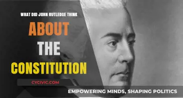 John Rutledge's Take on the Constitution