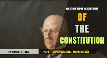 Judge Harlan's Take on the Constitution