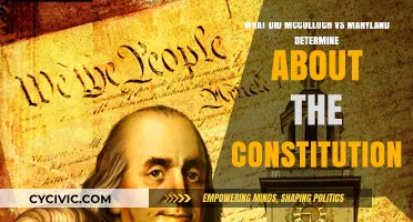 McCulloch vs Maryland: Constitution's Supreme Power