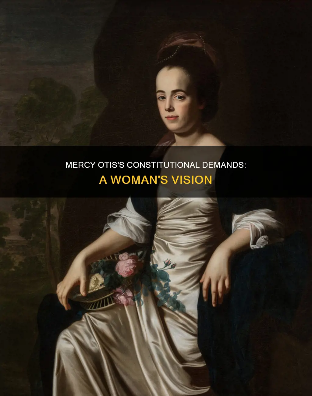 what did mercy otis want in the constitution