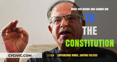 Gandhi and Nehru's Constitutional Legacy