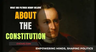 Patrick Henry's Constitution: Beliefs and Influence