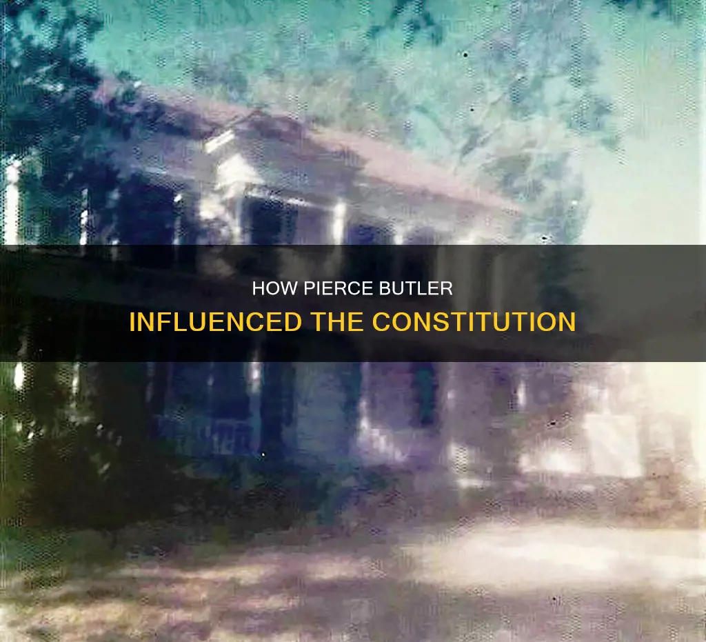 what did pierce butler do in the constitution