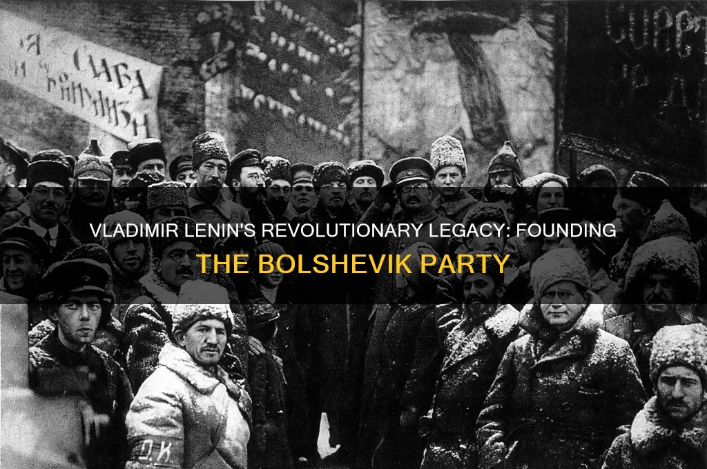 what did political party did vladimir lenin start