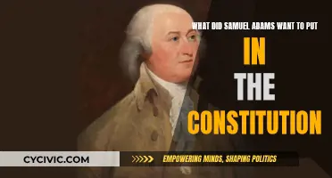 Samuel Adams' Vision for the US Constitution