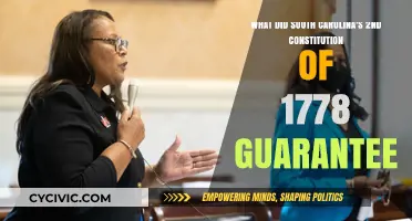 South Carolina's 1778 Constitution: Rights and Freedoms Guaranteed
