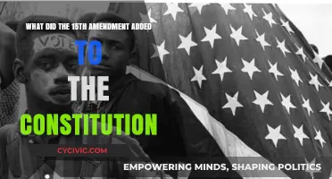 Amendment Impact: The 15th's Addition to US Constitution