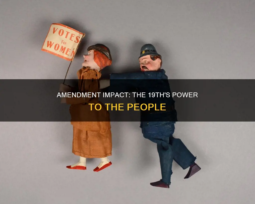 what did the 19th amendment added to the constitution do