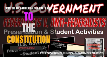 Anti-Federalists' Demands: Amendments to the US Constitution