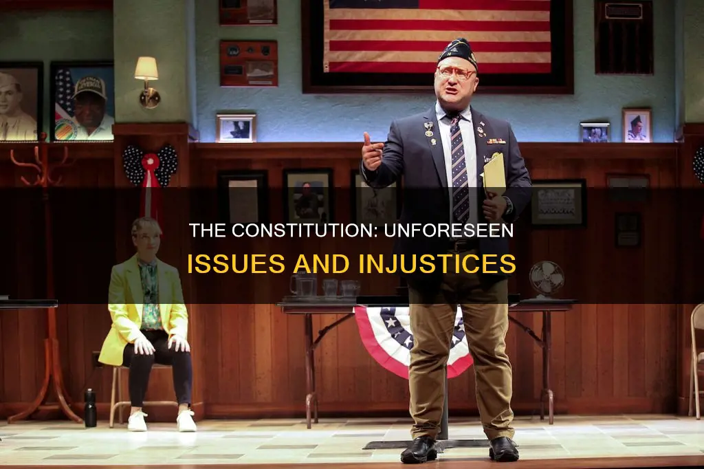 what did the constitution fail to take into consideration