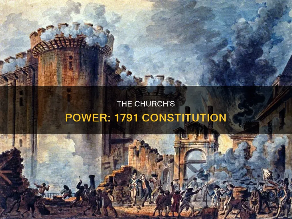 what did the constitution of 1791 do to the church