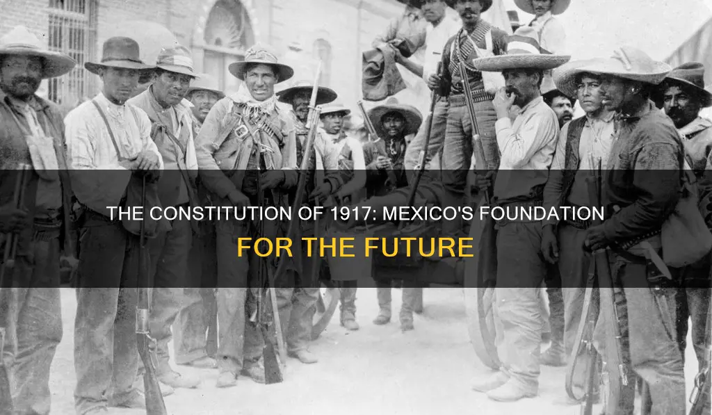 what did the constitution of 1917 do for mexico