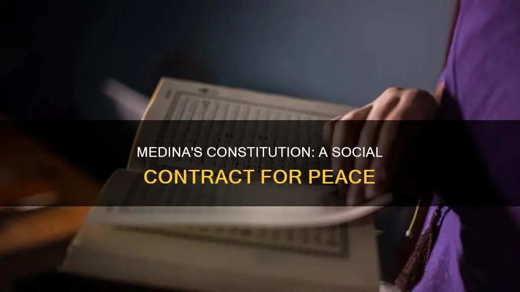 what did the constitution of medina seek to accomplish