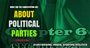 The Constitution's Silence on Political Parties: Unspoken Roles and Realities