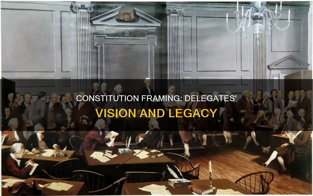 what did the delegates create during the constitution