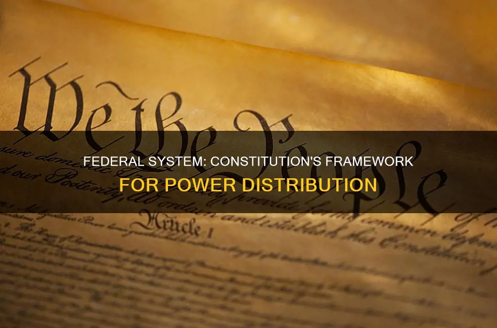 what did the federal system embodied in the constitution do