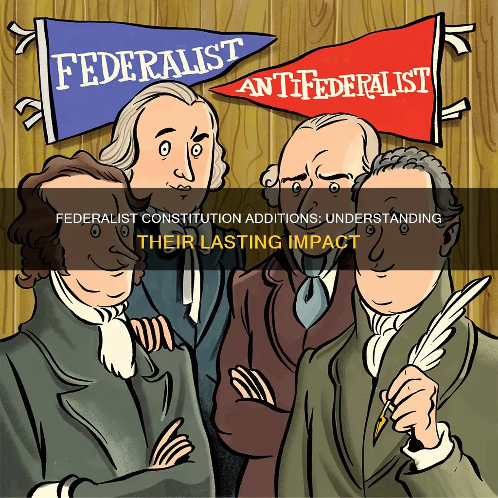 what did the federalists add to the constitution