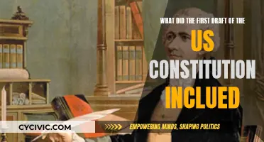 The US Constitution's First Draft: What Was Included?