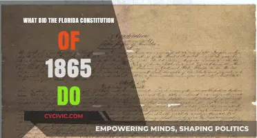 Florida's 1865 Constitution: A Post-Civil War Reset