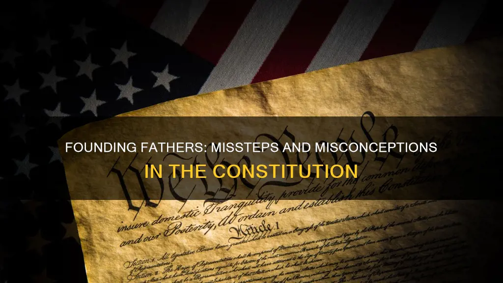 what did the founding fathers get wrong about the constitution