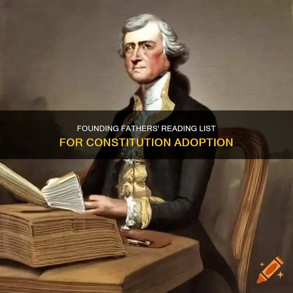 what did the founding fathers read to adopt a constitution