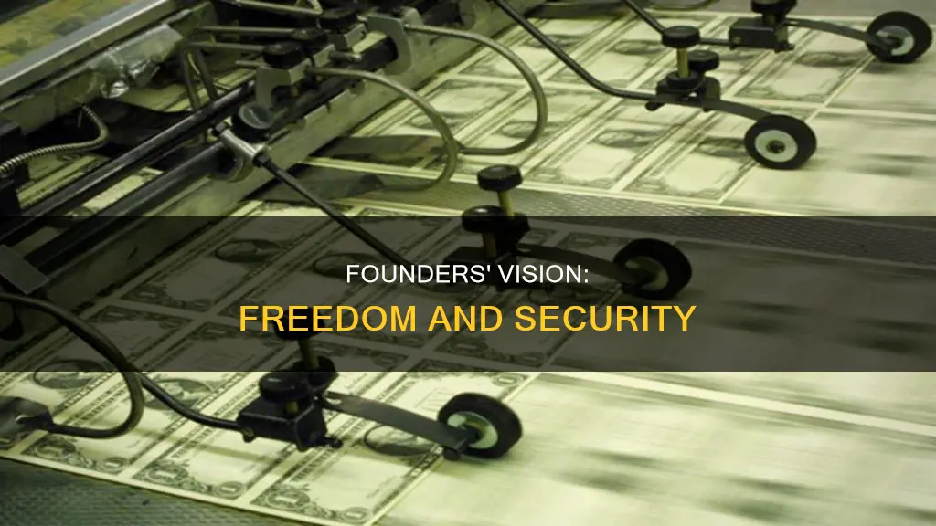 what did the framers of the constitution want to secure