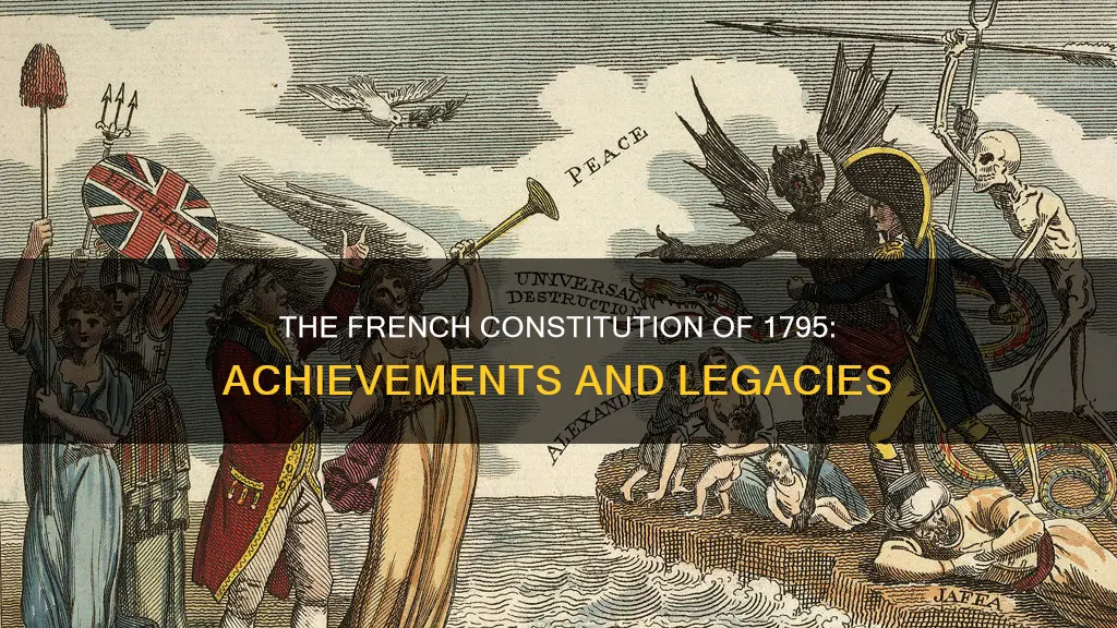 what did the french constitution of 1795 achieve