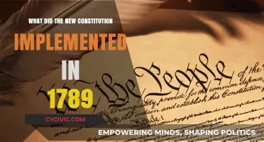 Constitution of 1789: A New Era for America