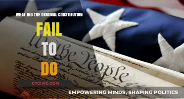 The Constitution's Original Sin: What Was Left Out?