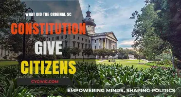 SC Constitution: Rights and Privileges Granted to Citizens