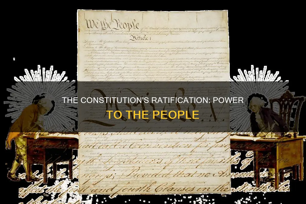 what did the ratification of the constitution do