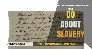 Tennessee's 1834 Constitution: Slavery's Entrenchment