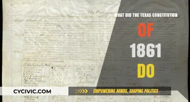 Texas Constitution of 1861: A Prelude to Secession
