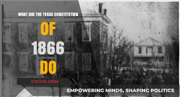 Texas Constitution of 1866: A Step Towards Freedom