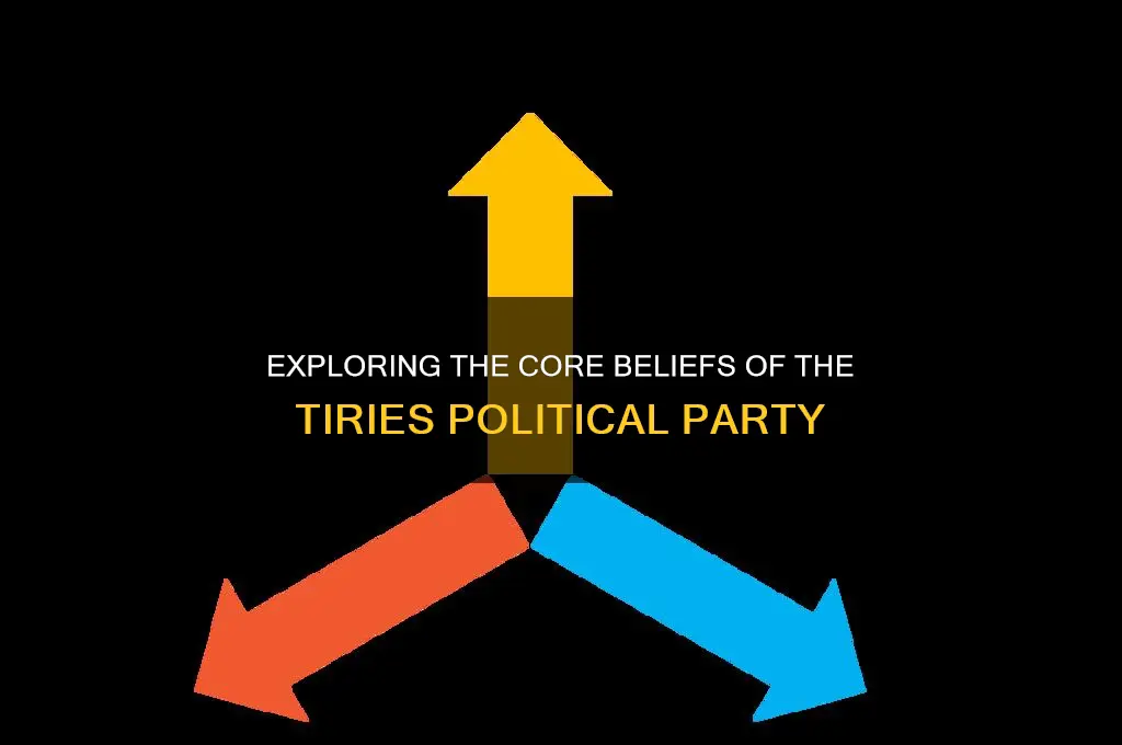 what did the tiries political party believe in